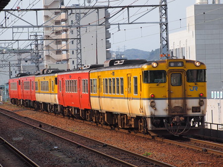 キハ40回送 山陽本線下関駅01