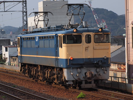 EF65回送 山陽本線下関駅01