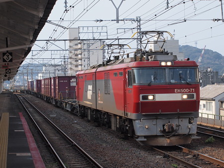 EH500貨物 山陽本線下関駅
