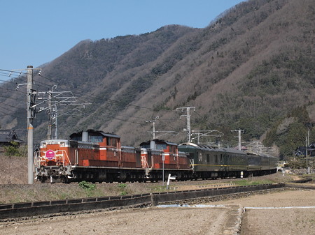 DD51 トワイライトエクスプレス伯備線備中広瀬~美袋02