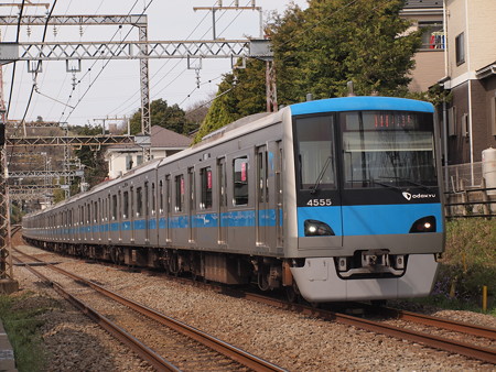 小田急4000形快速急行 小田原線総武台前~座間02