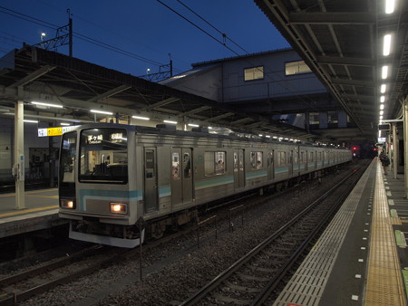 205系普通 相模線橋本駅