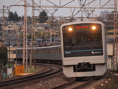 小田急3000形各停 小田原線町田~玉川学園02
