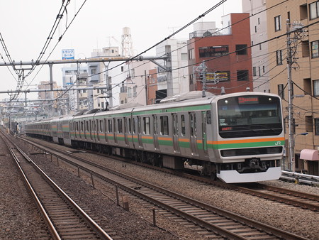 E231系快速 湘南新宿ライン赤羽~池袋 01