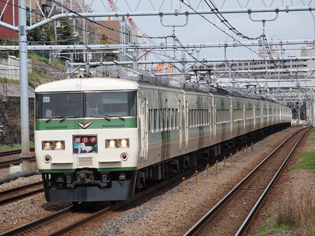 185系特急踊り子 東海道本線川崎~横浜01