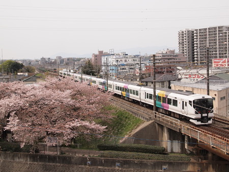 E257系特急かいじ中央本線日野~立川01