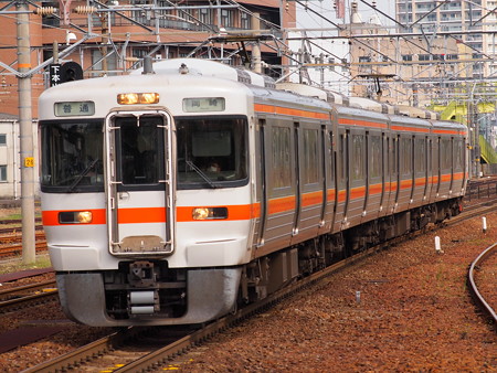 313系普通 東海道本線熱田駅02