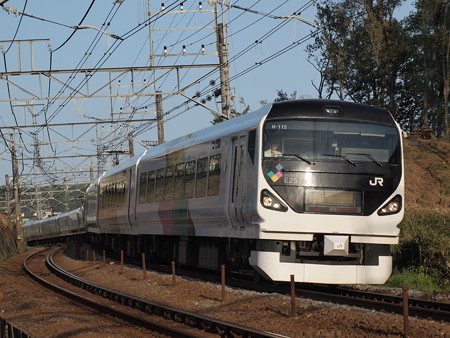 E257系特急かいじ 中央本線豊田~八王子