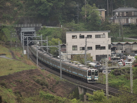 211系普通 中央本線藤野~上野原01