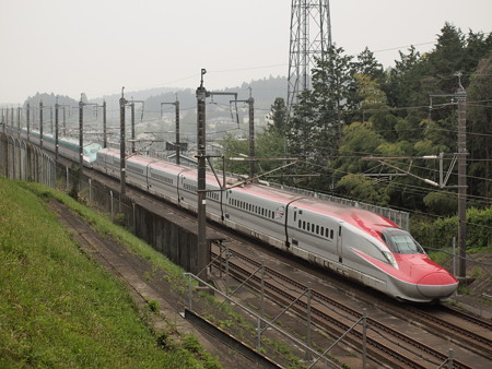 E6系+E5系 やまびこ 東北新幹線宇都宮~那須塩原02