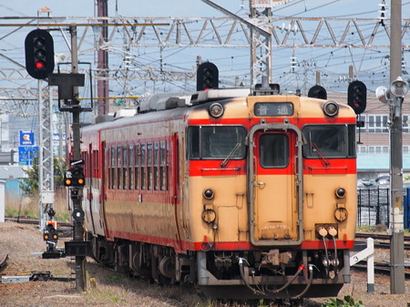 キハ40 磐越西線会津若松駅