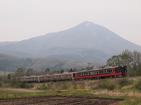 719系普通 磐越西線翁島~磐梯町03