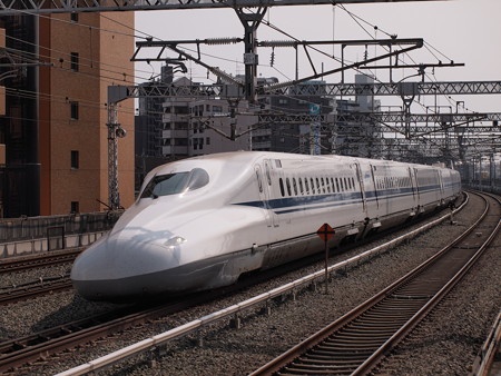N700系のぞみ 東海道新幹線浜松駅03
