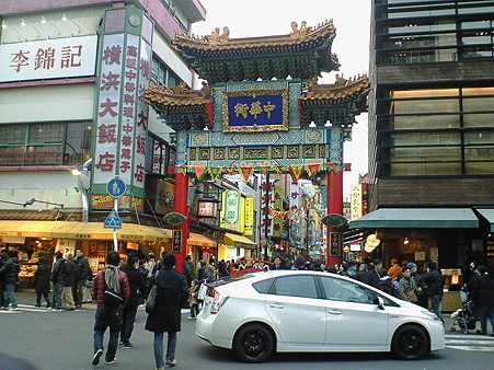 横浜中華街門