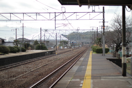 由宇駅下り方面