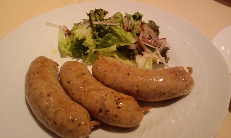 自家製ソーセージ@@pizzeria speriamo