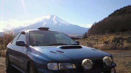 富士にインプは良く似合う