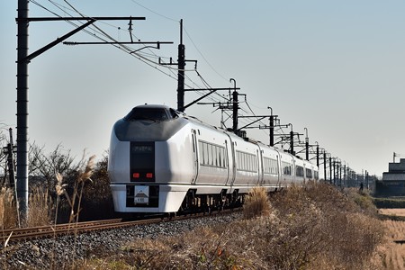 651系成田山初詣団体臨時列車（後追い)