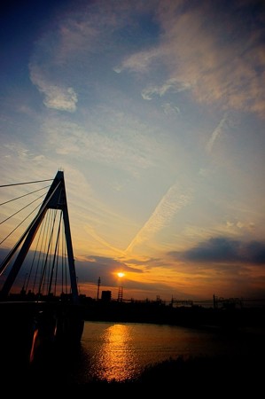 夕暮彩色