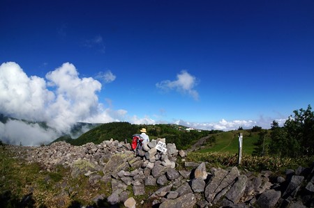 物見石山山頂
