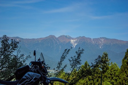 駒ケ岳を望む
