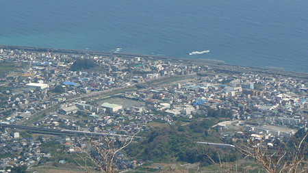 浜石岳山頂からの景色