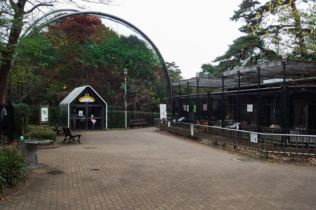 大宮公園小動物園のフライングケージ