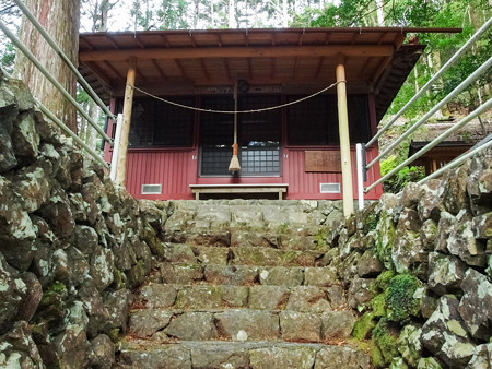 寸又峡 外森神社