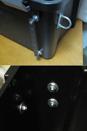 箱、金具取り付け