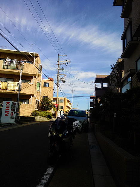 P_20151101_091739 今日も秋空 写真: P_20151101_091739 今日も秋空