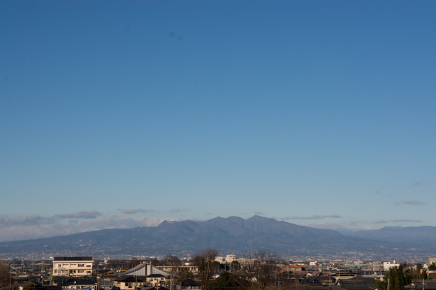 【元旦の山々(赤城山)】