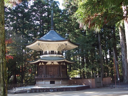 高野山壇上伽藍 六角経蔵 PB0306641