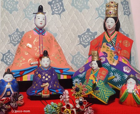 中ノ子勝美作 古型博多人形 内裏びな 112324