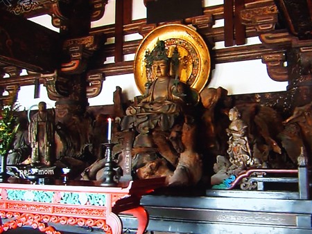 東福寺山門 楼上 妙雲閣 内部 P3120152
