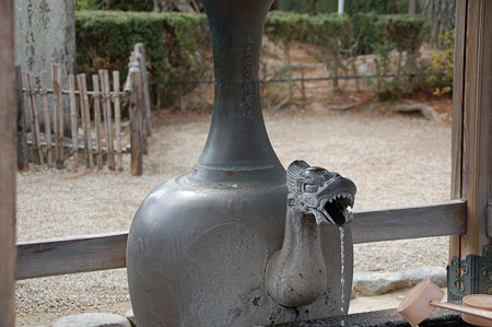 法隆寺 西院手水舎