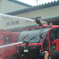 Photos: 基地内消火用の大型消防車