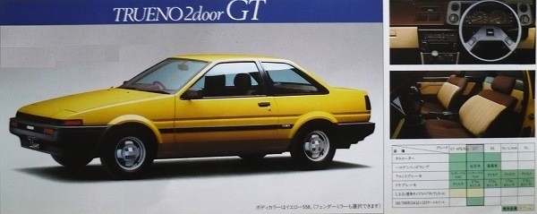 懐かしのカタログ ～AE86レビン・トレノ～｜ダブルウィッシュボーンの