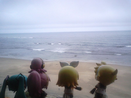 有家→陸中八木間。 リン:「うみうみ海海海ー~!! ミク:「うみ...