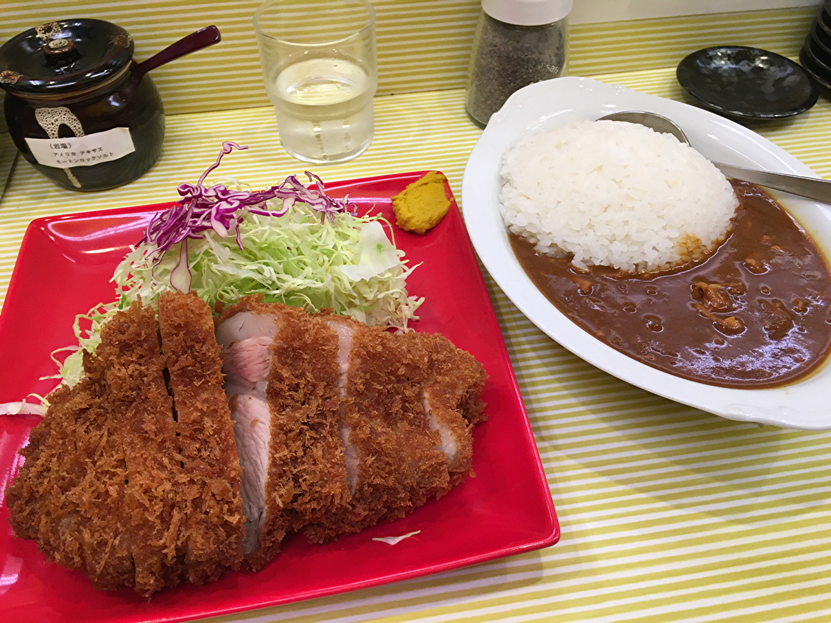 特上ロースカツカレー