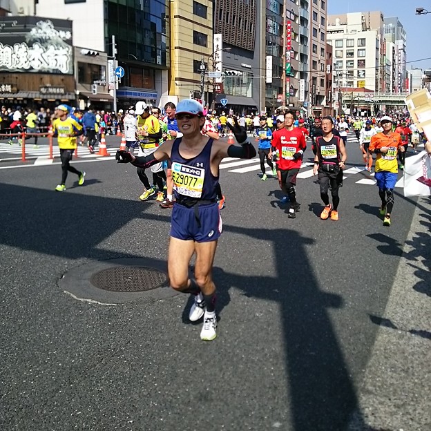 写真: 東京マラソン