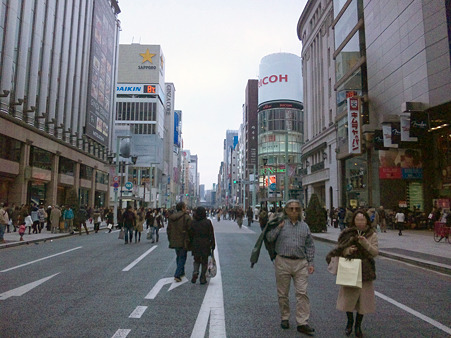 銀座ホコ天110220