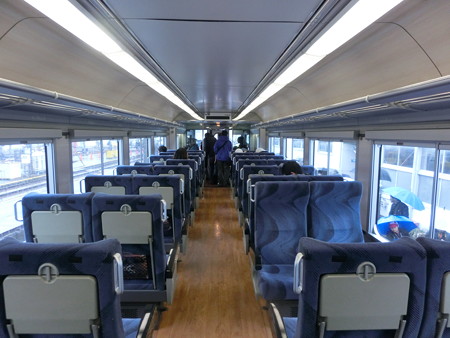 きらきらうえつの車内