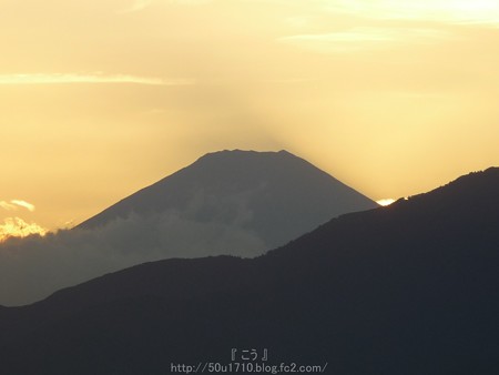 141006-富士山(夕) (2)