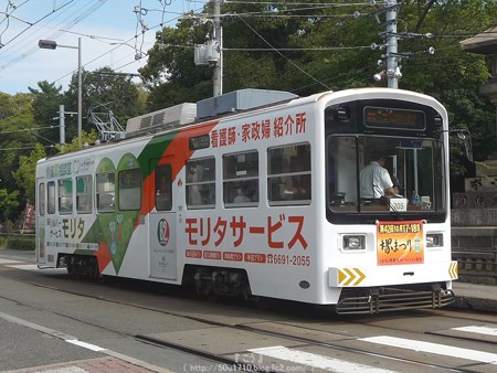 151017-阪堺電車 住吉鳥居前電停 (1)