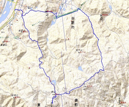 2015-12-13熊山（保々呂谷～熊山駅前）