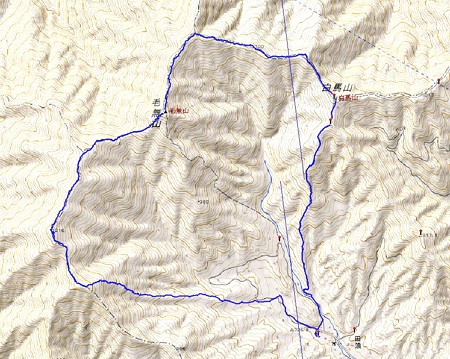 2016-02-11白馬山～西毛無山