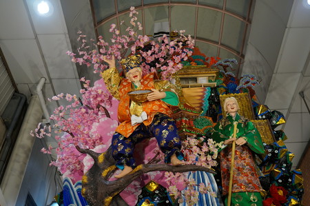 08 2014年 博多祇園山笠 走る飾り山笠 花咲爺(花坂爺さん)上川端通 (10)