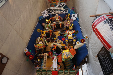 03 2014年 博多祇園山笠 飾り山笠 風雲龍謙信決戦 東流 (7)