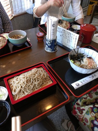 大島屋にておそばを食す