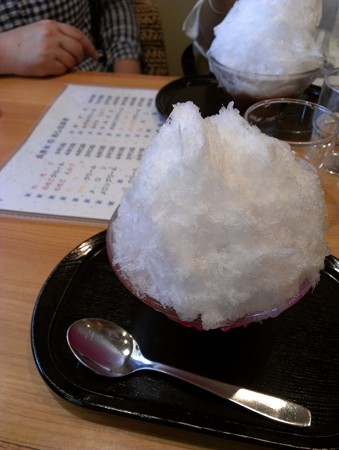 芋甚にてかき氷！